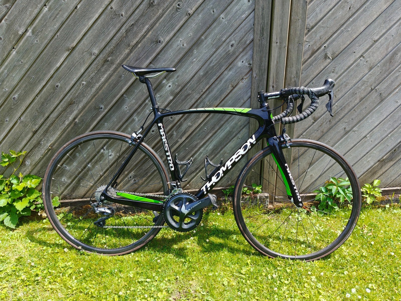 Racefiets Thompson, Ophalen, Carbon, Zo goed als nieuw, 15 tot 20 versnellingen