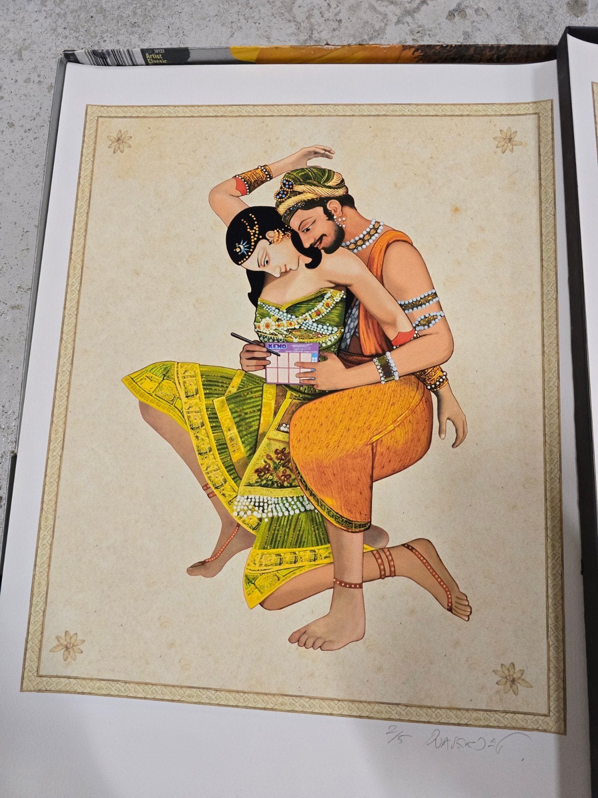 reclame posters keno, Ophalen of Verzenden, Lithografie