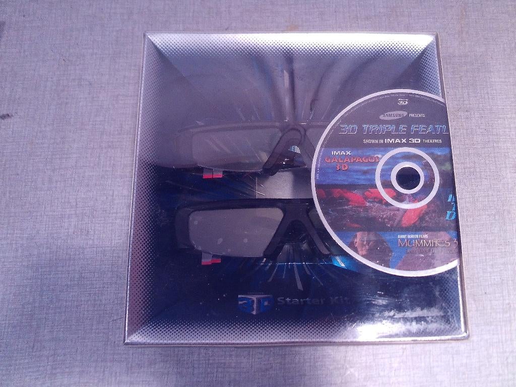 Samsung Megamind 3D Starter Kit + 2x Black 3D-Glasses Nieuw, Cd's en Dvd's, Ophalen of Verzenden, Nieuw in verpakking