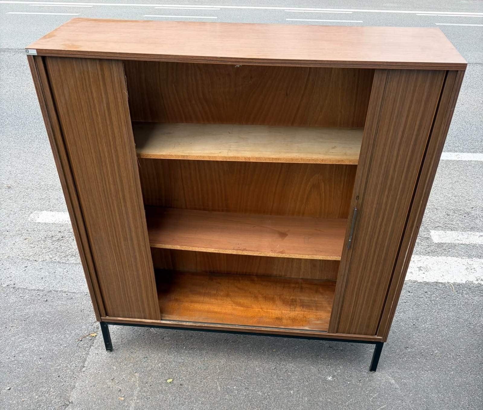 Armoire vintage avec porte tambour, Avec porte(s), 25 à 50 cm, Comme neuf, 100 à 150 cm