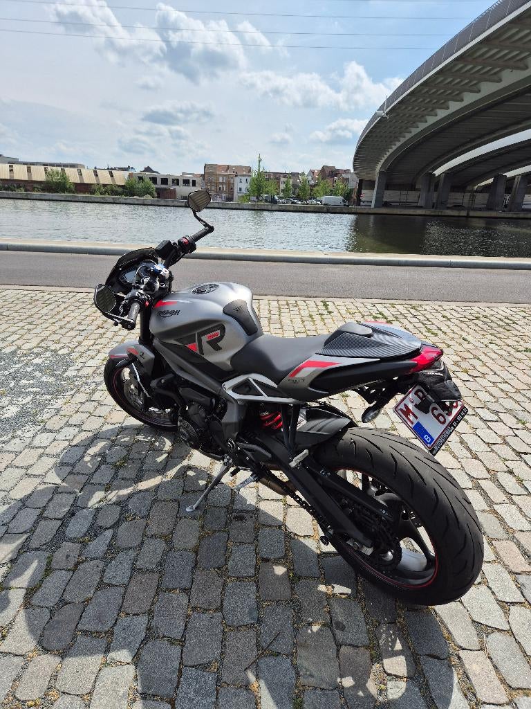 Triumph street triple, Échappement sport, 765 cm³, Sport, Particulier
