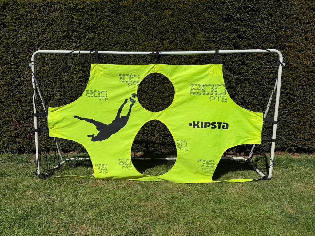 Voetbal goal met zeil, Kinderen en Baby's, Ophalen, Gebruikt
