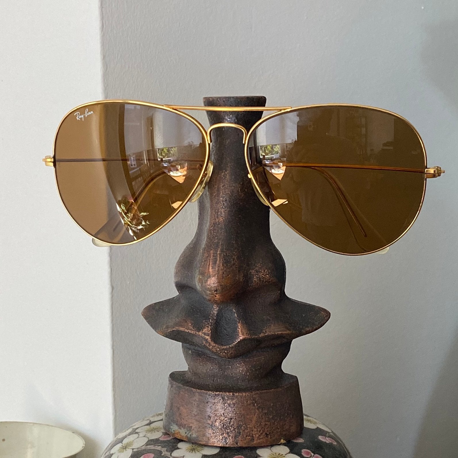 Ray-Ban Aviator 62-14, vintage *comme neuves, Enlèvement ou Envoi, Comme neuf