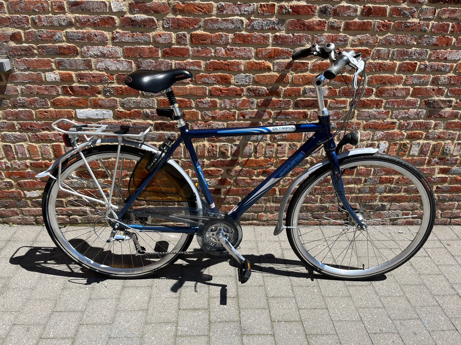 Sparta Olympia Herenfiets Met Een Verende Zadel, Ophalen, Sparta, Versnellingen, Zo goed als nieuw
