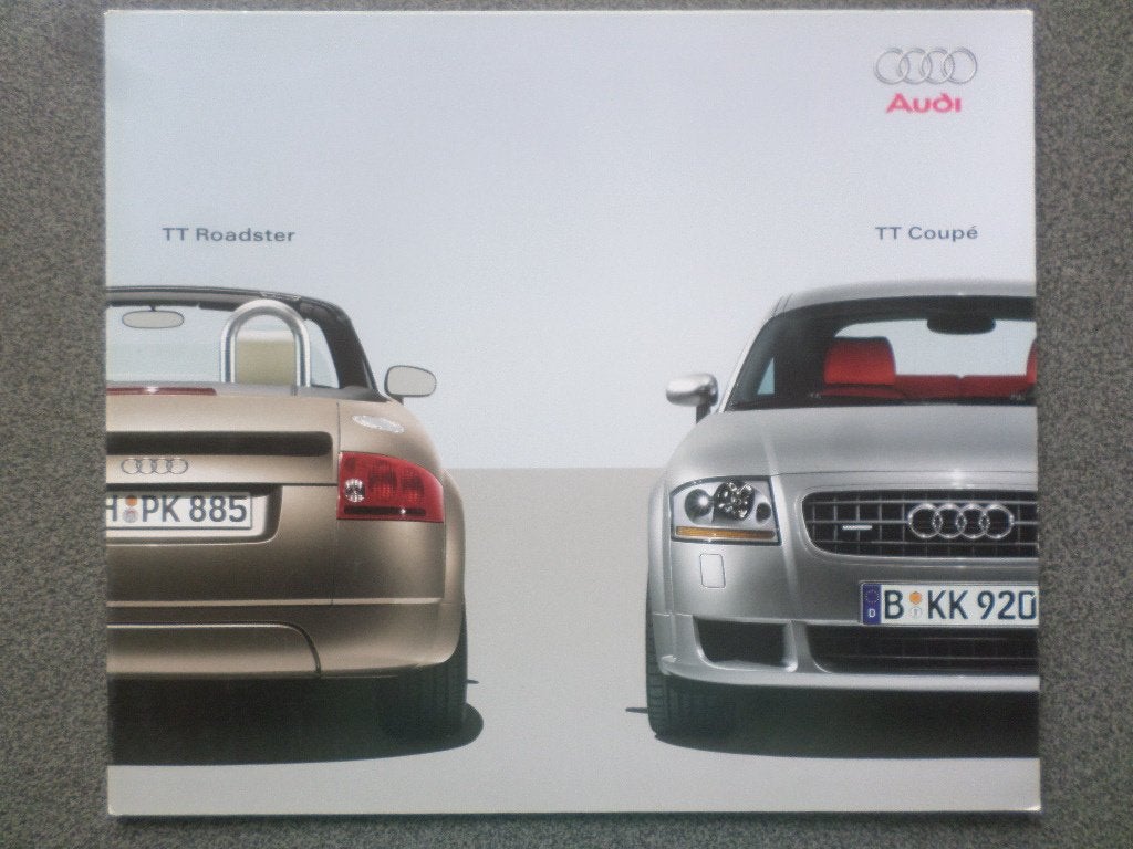 Brochure du pack Audi TT Advance, Enlèvement ou Envoi, Audi