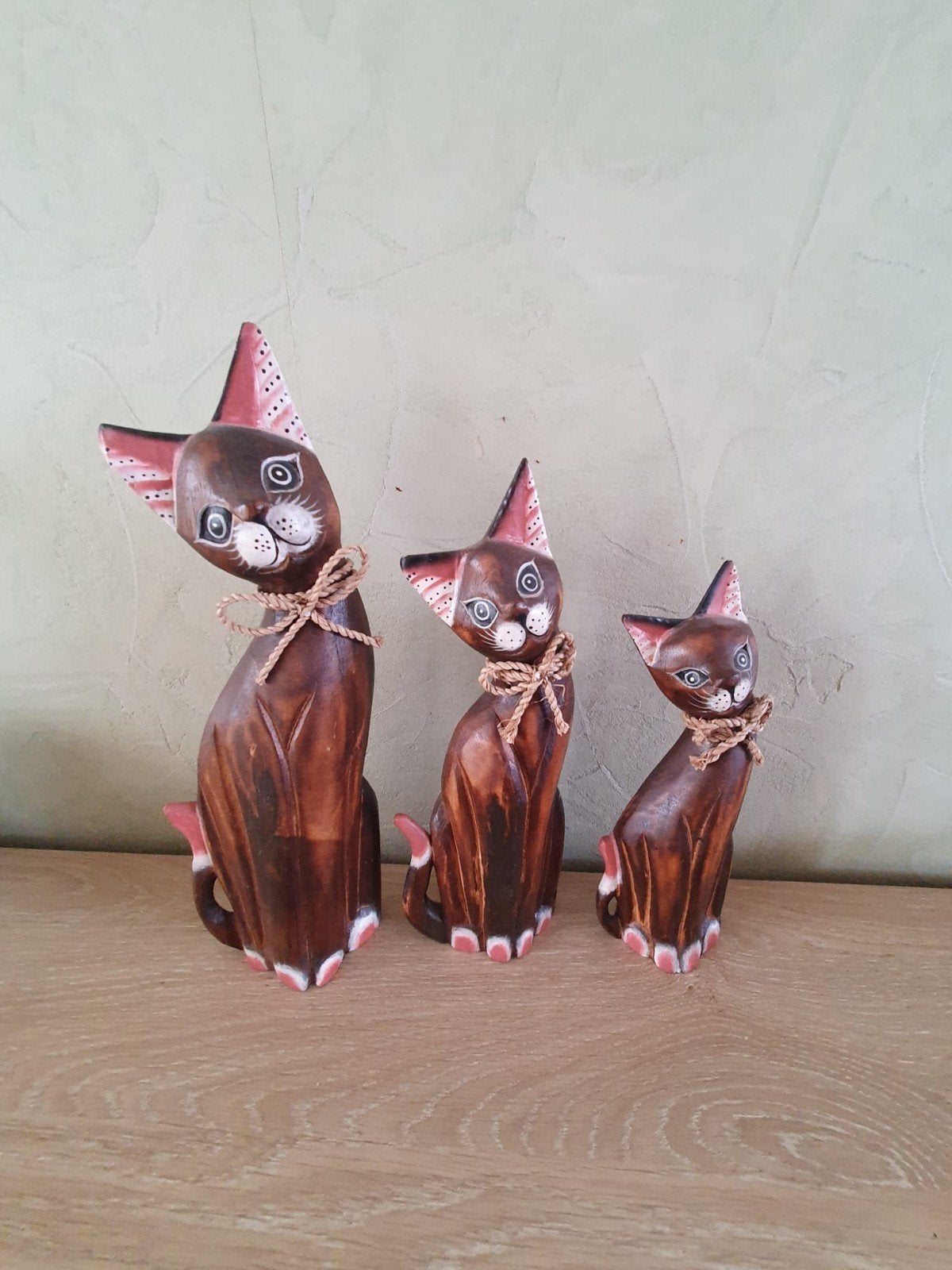 Chat en bois, Enlèvement ou Envoi