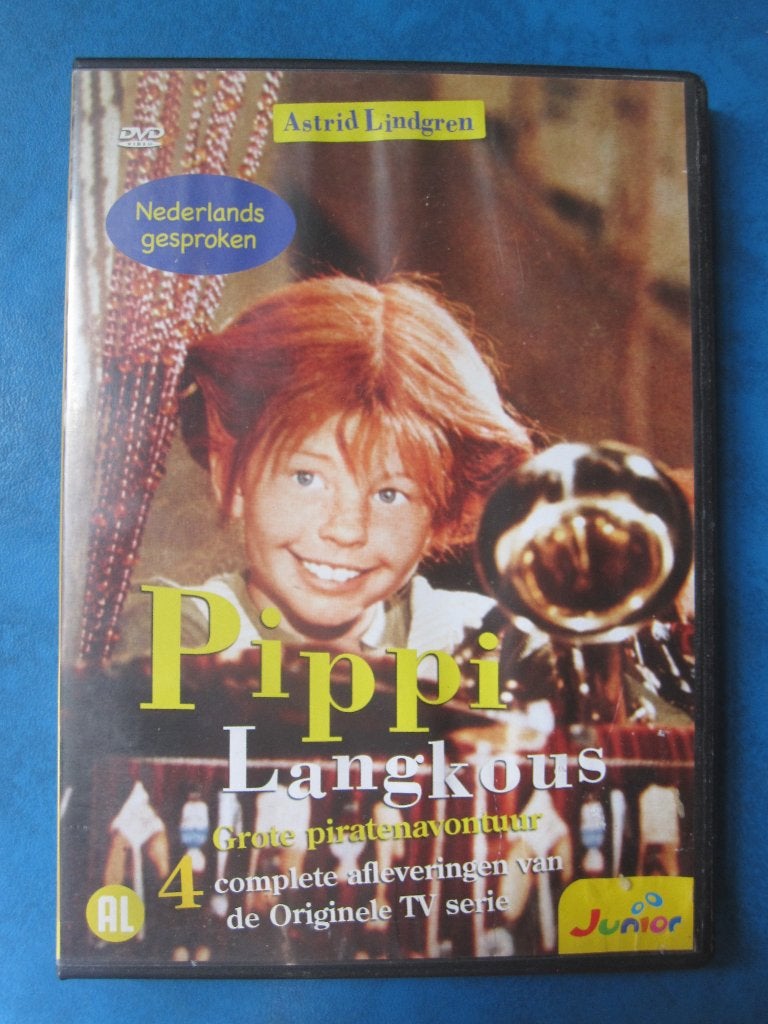 Pippi Langkous Grote piratenavontuur, Avontuur, Alle leeftijden, Ophalen of Verzenden, Zo goed als nieuw