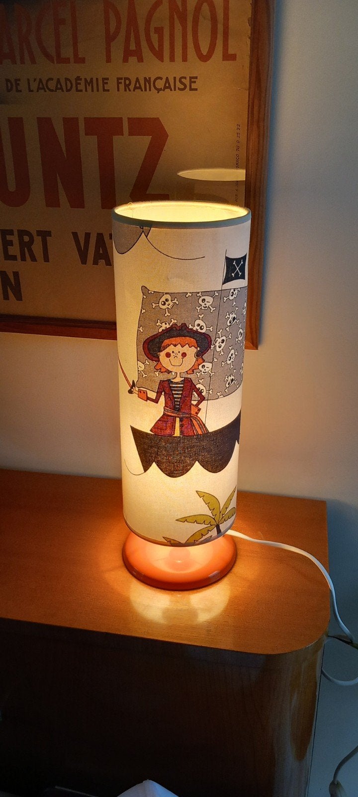 Lampe de chevet pour enfant vintage, Enlèvement ou Envoi, Vintage