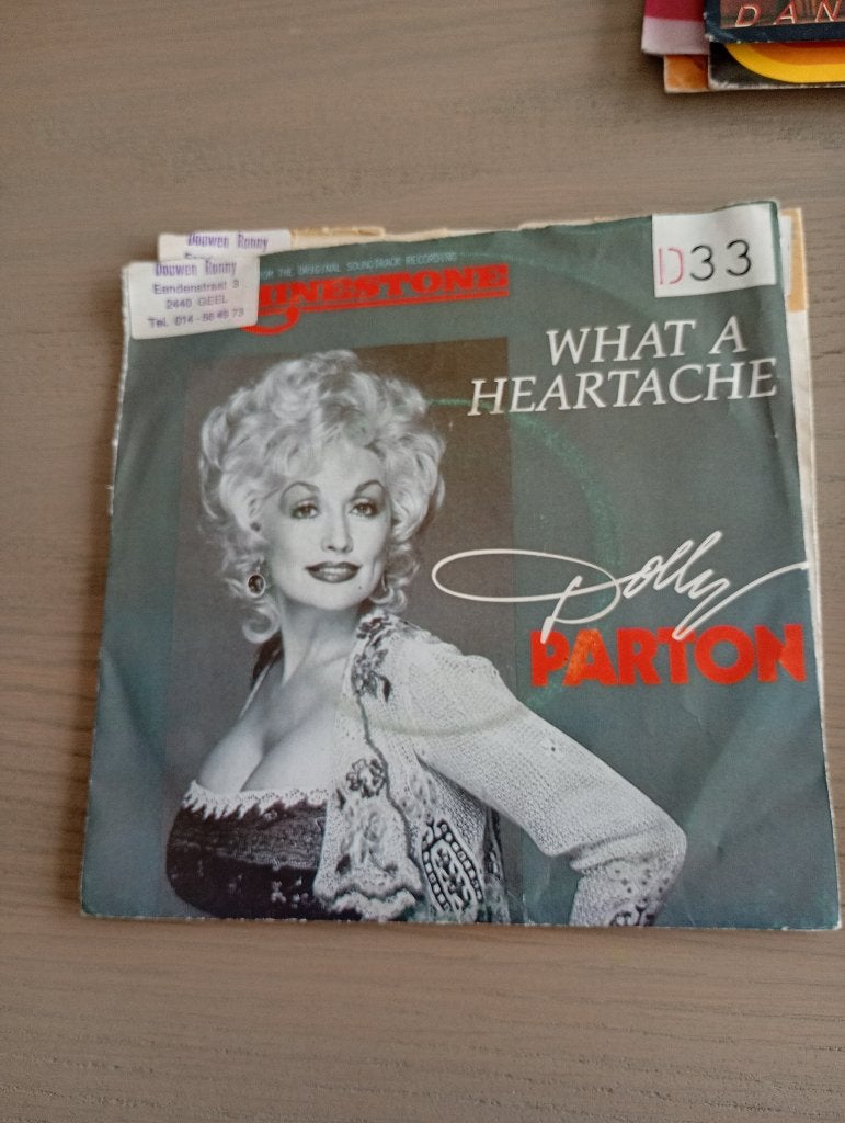 Dolly Parton - What a heartache, Gebruikt, 7 inch, Pop, Fotohoes