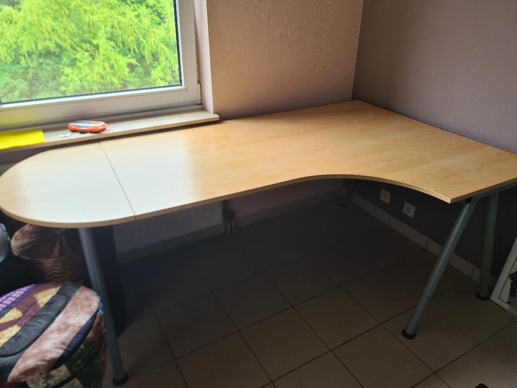 Bureau - Ikea Galant, Ophalen, Gebruikt, In hoogte verstelbaar, IKEA