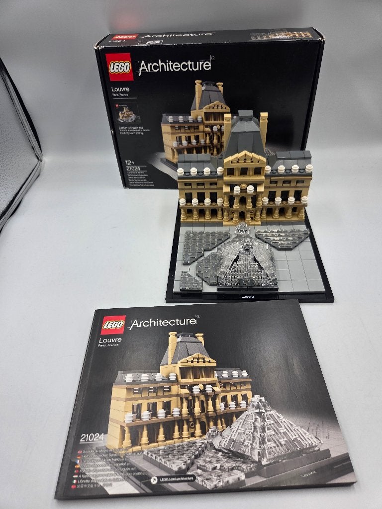 Lego Architecture 21024 Louvre, Inclusief instructies, Lego, Architecture, Ophalen of Verzenden