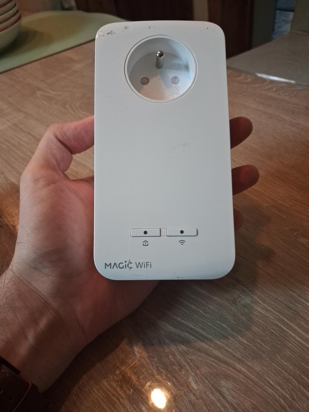 Devolo / VOO Magic 2 WiFi next + Magic 2 LAN CPL-set, Computers en Software, Ophalen of Verzenden, Gebruikt, Devolo