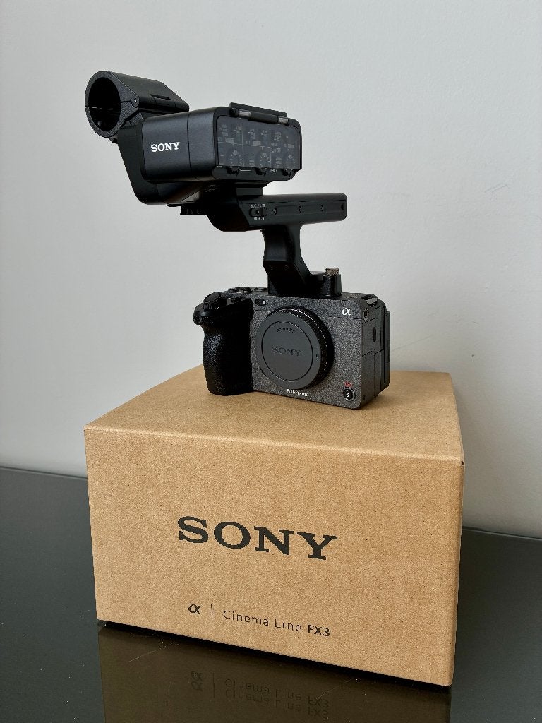 Sony Cinema Line FX3, ongebruikt, Nieuw, Sony, Geheugenkaart, Camera