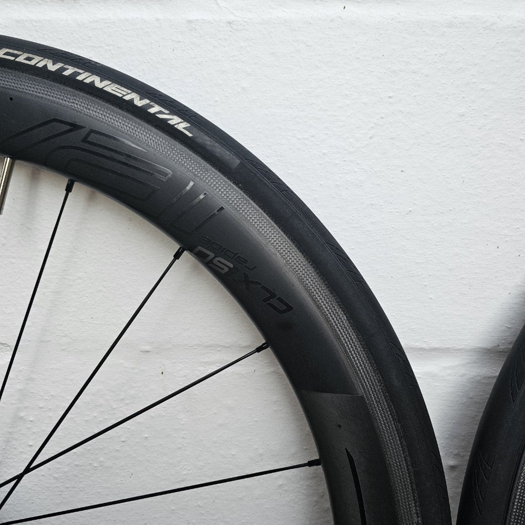 Roval Rapide CLX 50 Carbon Clincher Wielset Velgrem XDR, Fietsen en Brommers, Ophalen of Verzenden, Carbon