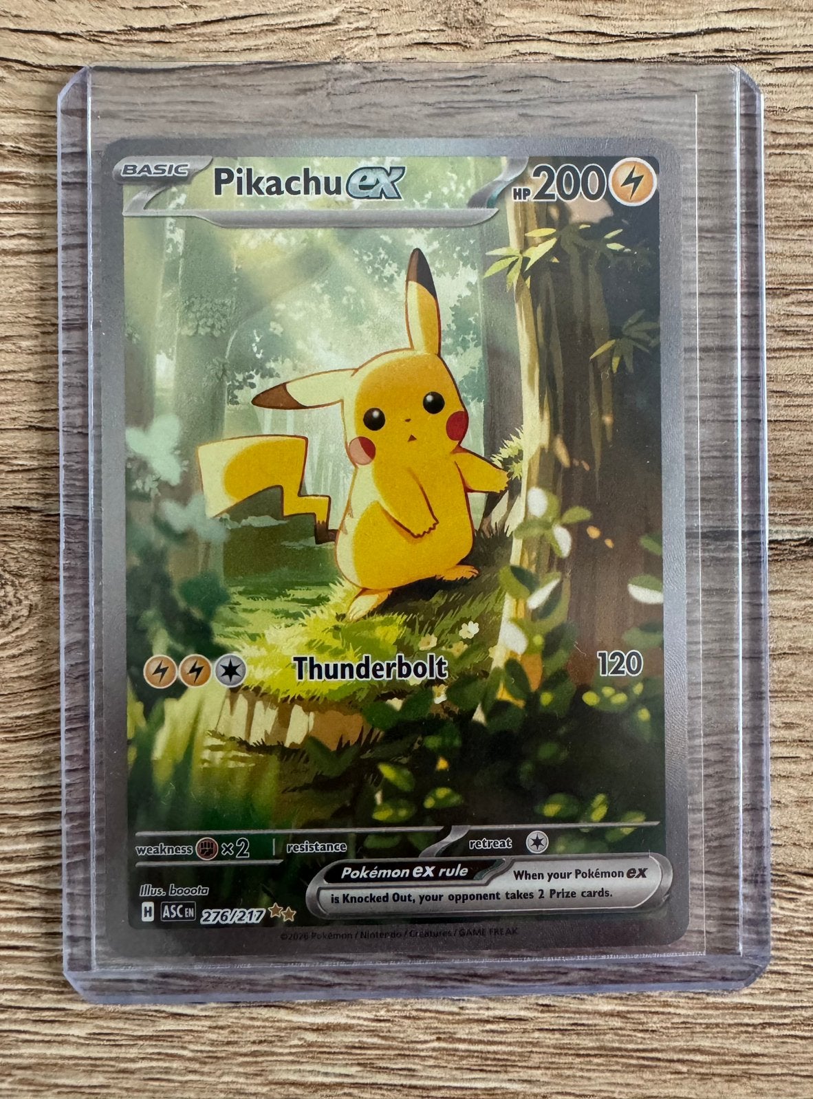 Pokemon pikachu Ascended heroes ex 276, Hobby en Vrije tijd, Ophalen, Nieuw