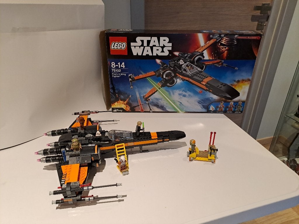 Lego Star Wars 75102PO X Wing Fighter, Lego, Ensemble complet, Comme neuf, Pièces supplémentaires incluses