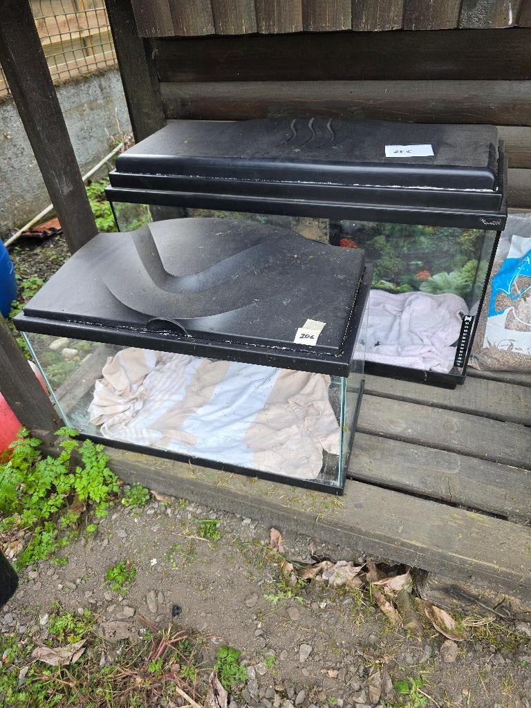 aquariums, Aquarium vide, Enlèvement, Utilisé, Accessoires inclus