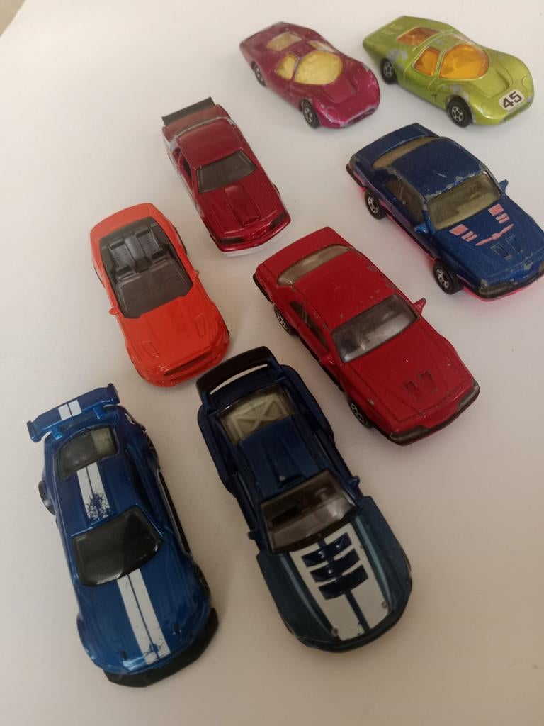 Matchbox. Ford Mustang en andere, Ophalen of Verzenden, Gebruikt, Auto