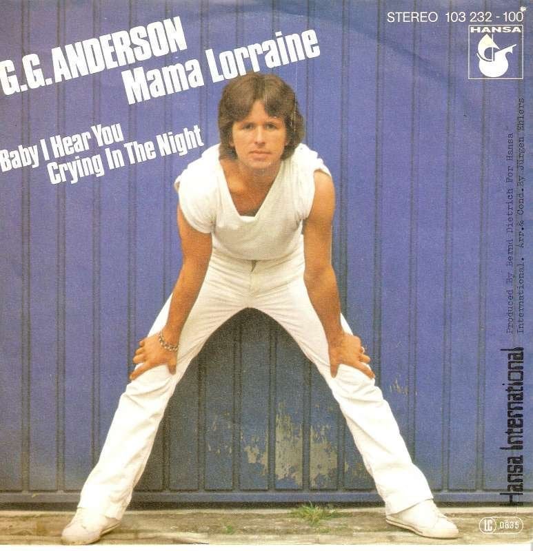 single G G Anderson - Mama Lorraine, CD & DVD, Vinyles Singles, Enlèvement ou Envoi, 7 inch, Comme neuf, Pop