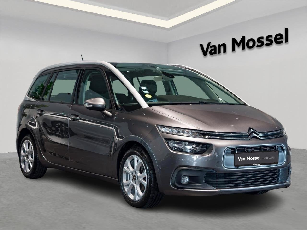 Citroën C4 Spacetourer 2.0 BlueHDi 160 S&S EAT8 Shine 7 ZIT, Auto's, Gebruikt, 4 cilinders, Automatische klimaatregeling, 124 g/km