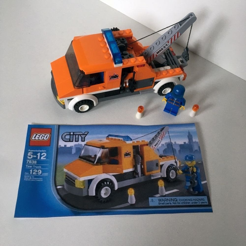 Lego City - Takelwagen, sleepwagen - 7638, Lego, Ophalen of Verzenden, Complete set, Compleet