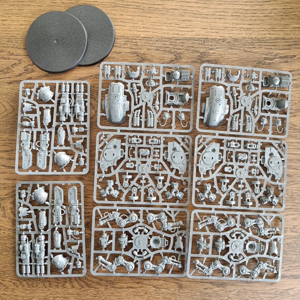 Warhammer 40k Imperial Knights Armiger Warglaives, Ophalen of Verzenden, Zo goed als nieuw, Warhammer 40000, Figuurtje(s)