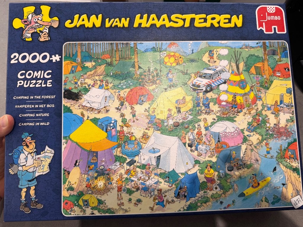 Puzzel, Enlèvement, Plus de 1 500 pièces, Comme neuf, Puzzle