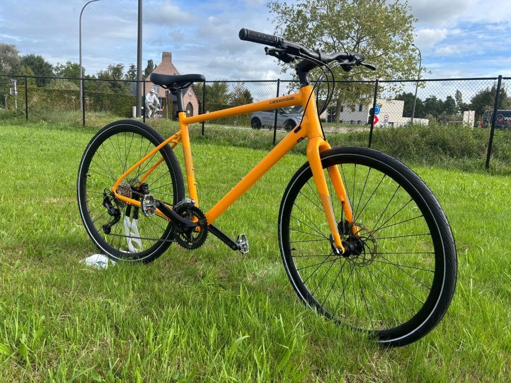 Cannondale Quick 3 herenfiets | 2x9 | maat 50 | Mango, Overige merken, 28 inch, Ophalen of Verzenden, Zo goed als nieuw