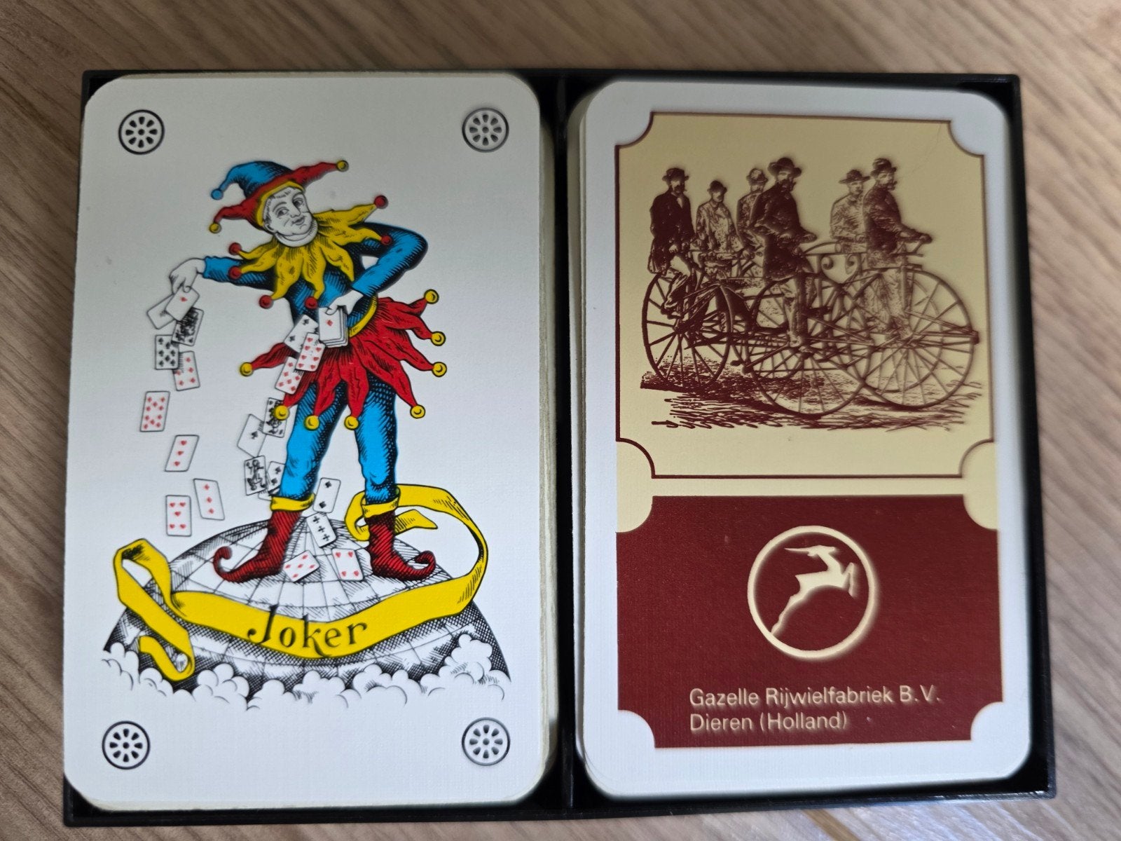Jeu de cartes Gazelle, Enlèvement ou Envoi, Utilisé, Carte(s) à jouer