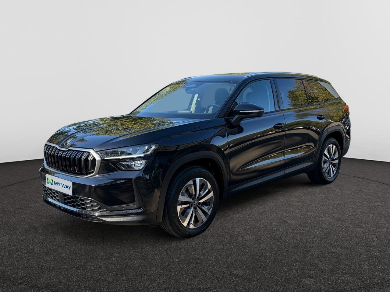 Skoda Kodiaq 1.5 TSI MHEV Selection 7pl. DSG, Automaat, 135 g/km, Lichtsensor, Zwart