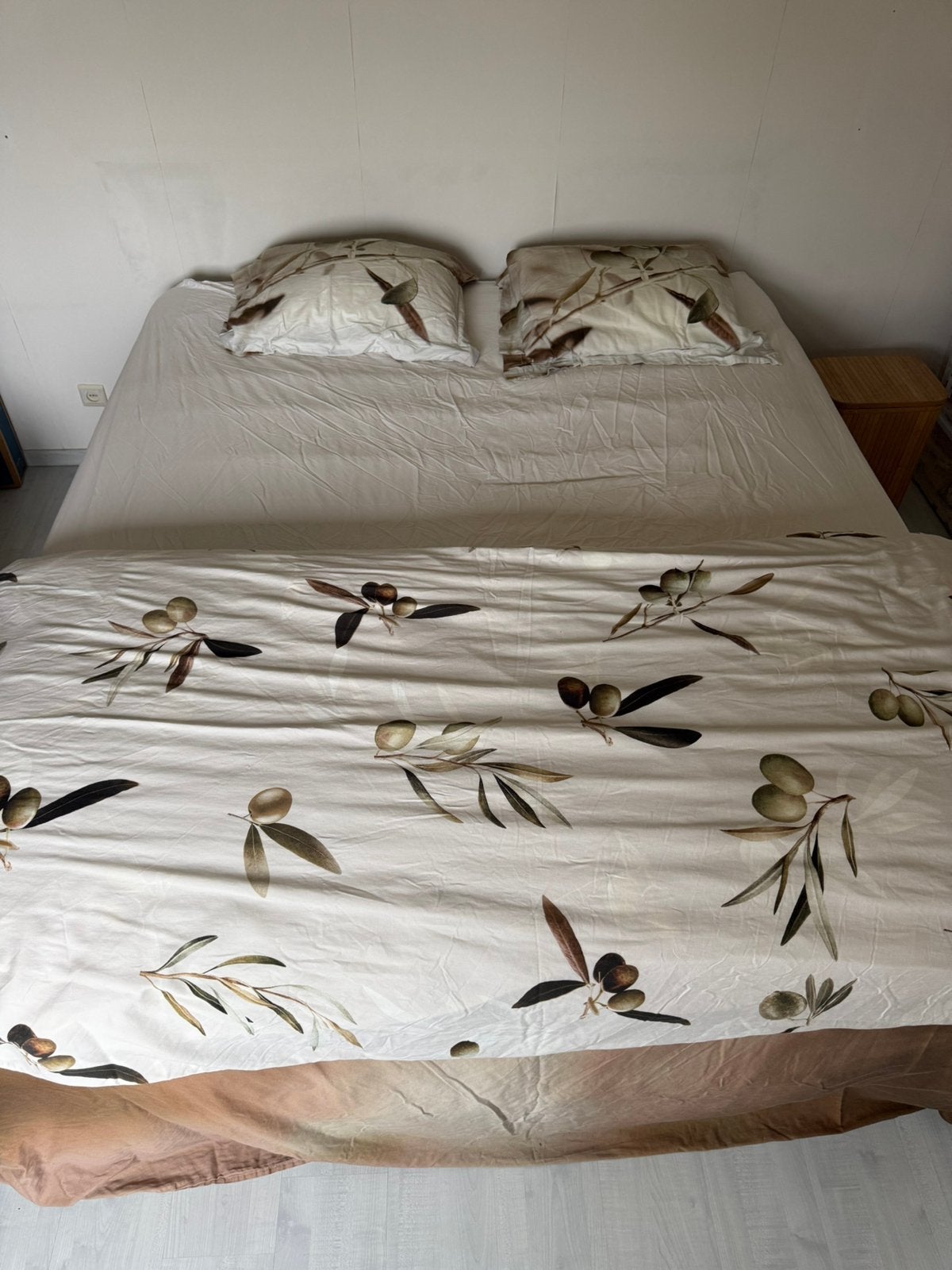 Tweepersoonbed met opberglades, Ophalen, Gebruikt, Zwart, Tweepersoons
