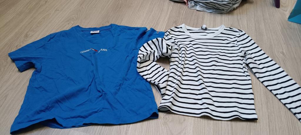 2 T-shirts samen voor 5 euro, Kleding | Dames, T-shirts, Ophalen of Verzenden, Maat 34 (XS) of kleiner, Blauw