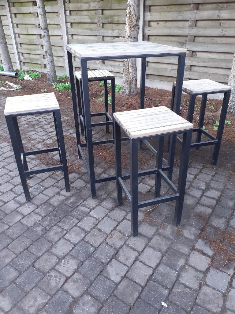 barkrukken, Ophalen, Gebruikt, 90 cm of meer, 4 krukken