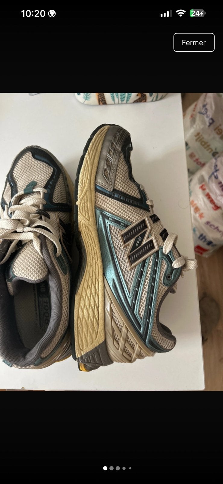 Baskets New Balance 1906, Enlèvement ou Envoi, Sneakers et Baskets, Comme neuf, Bleu