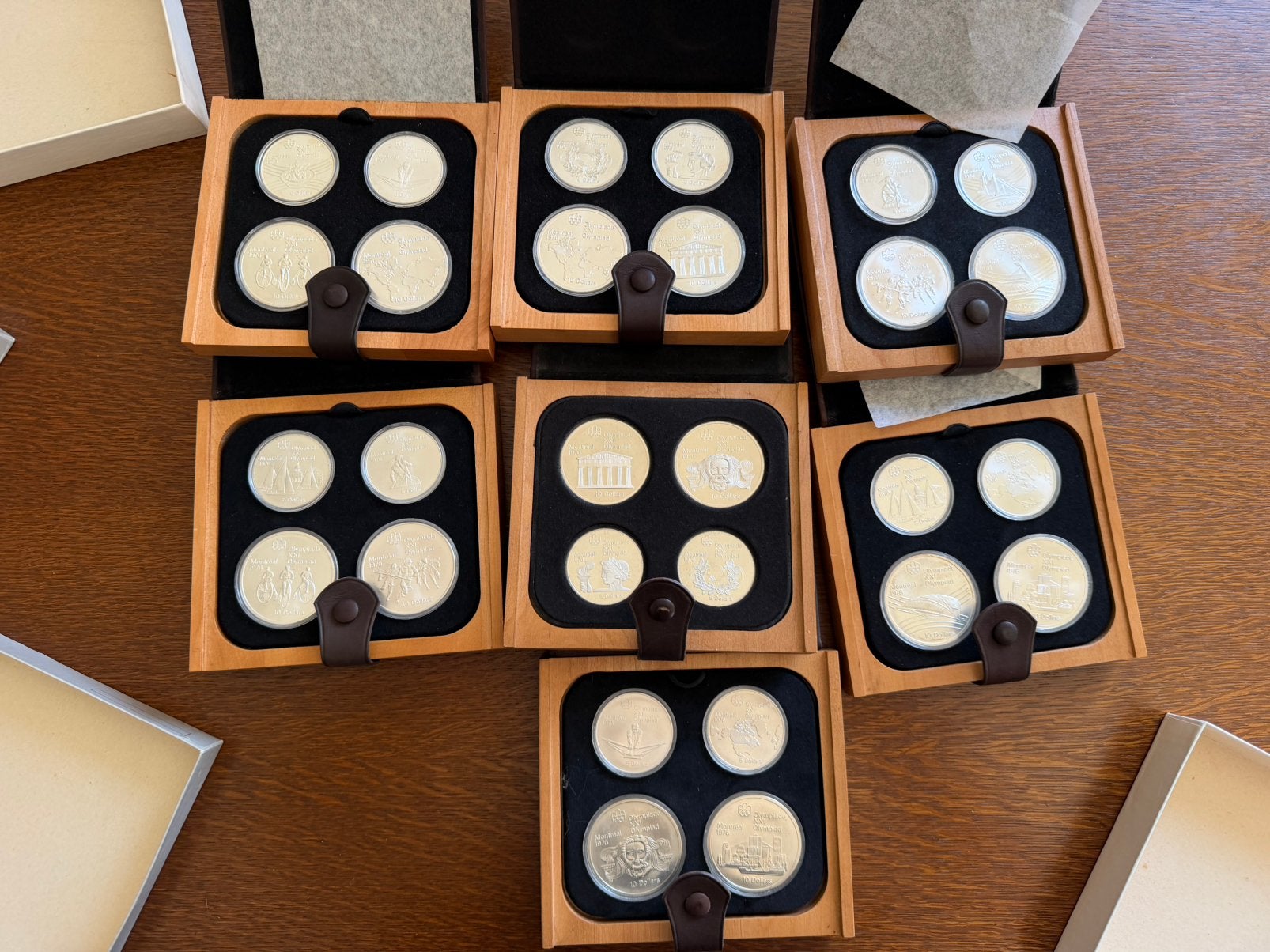 Canadese Olympische Spelen 1976, Postzegels en Munten, Ophalen, Noord-Amerika, Losse munt, Zilver