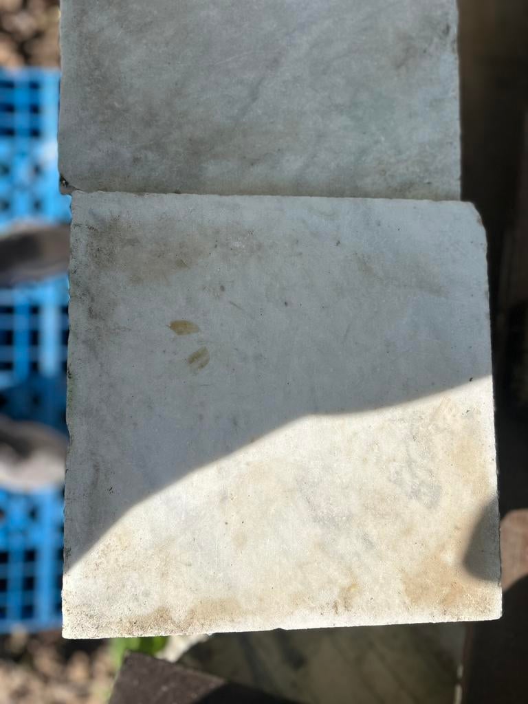 Lot de murs d'église en marbre blanc, Enlèvement, Comme neuf