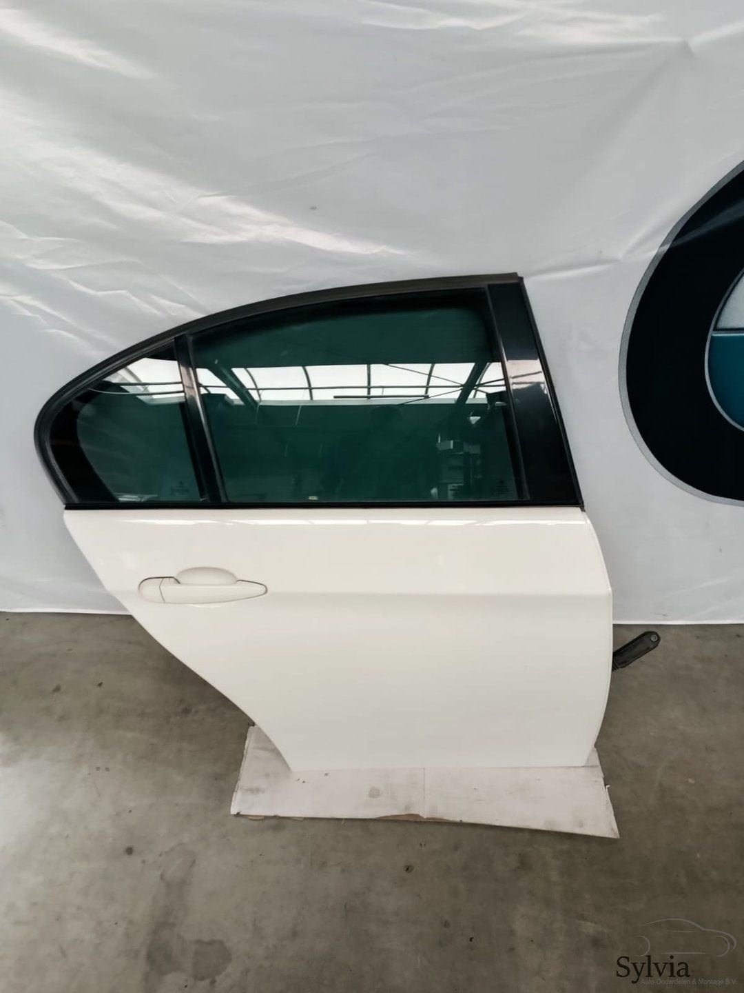 Deur portier rechtsachter BMW 3 serie E90 + LCi Alpinweiss 3, Gebruikt, -, Deur, -
