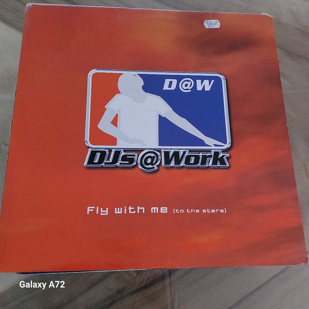 djs@work fly with me red vinyl 12 inch maxi, Gebruikt, Trance, Ophalen of Verzenden, 12 inch