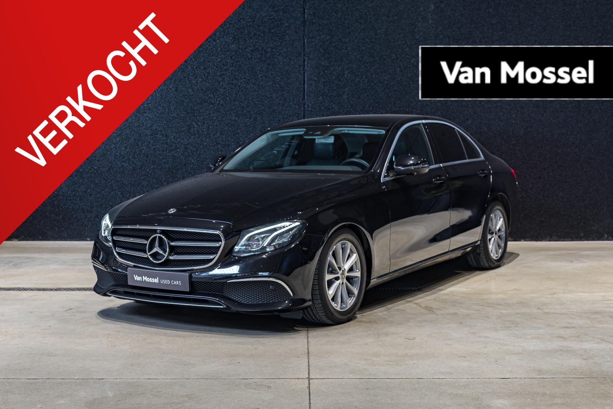 Mercedes-Benz E-Klasse Berline E 200 d 360° CAM | Zetelverw, Auto's, 4 deurs, Gebruikt, Zwart, 4 cilinders