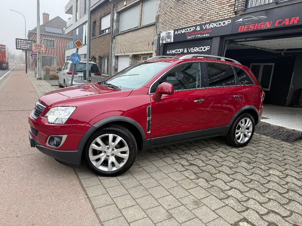 Opel Antara 2.2Cdti 4x4 Cosmo Xenon Navigatie leer, Auto's, Opel, Multifunctioneel stuurwiel, Leder, Bedrijf, 5 deurs