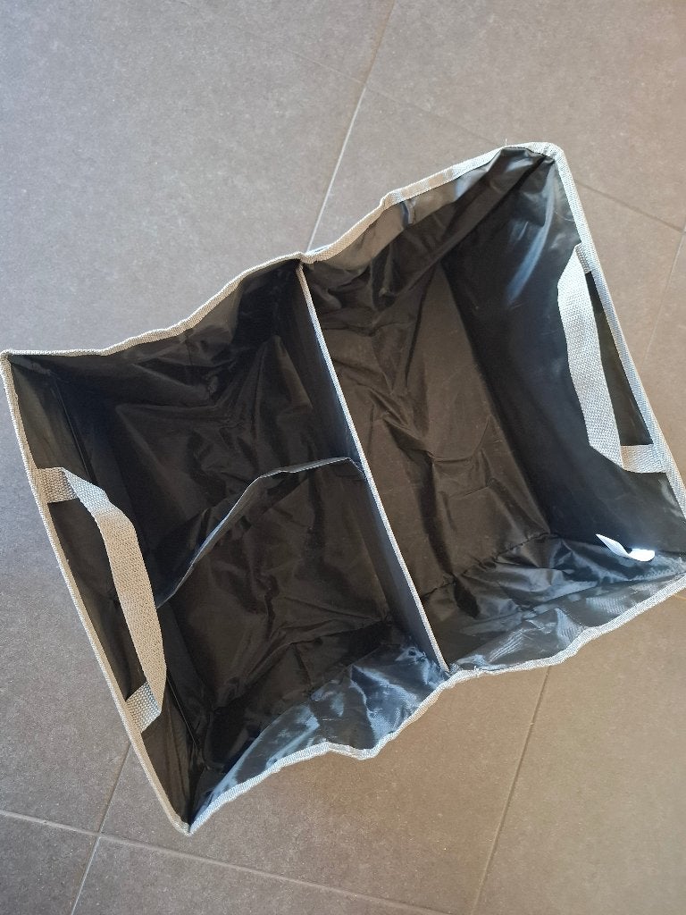 Kofferbaktas, Ophalen, Nieuw
