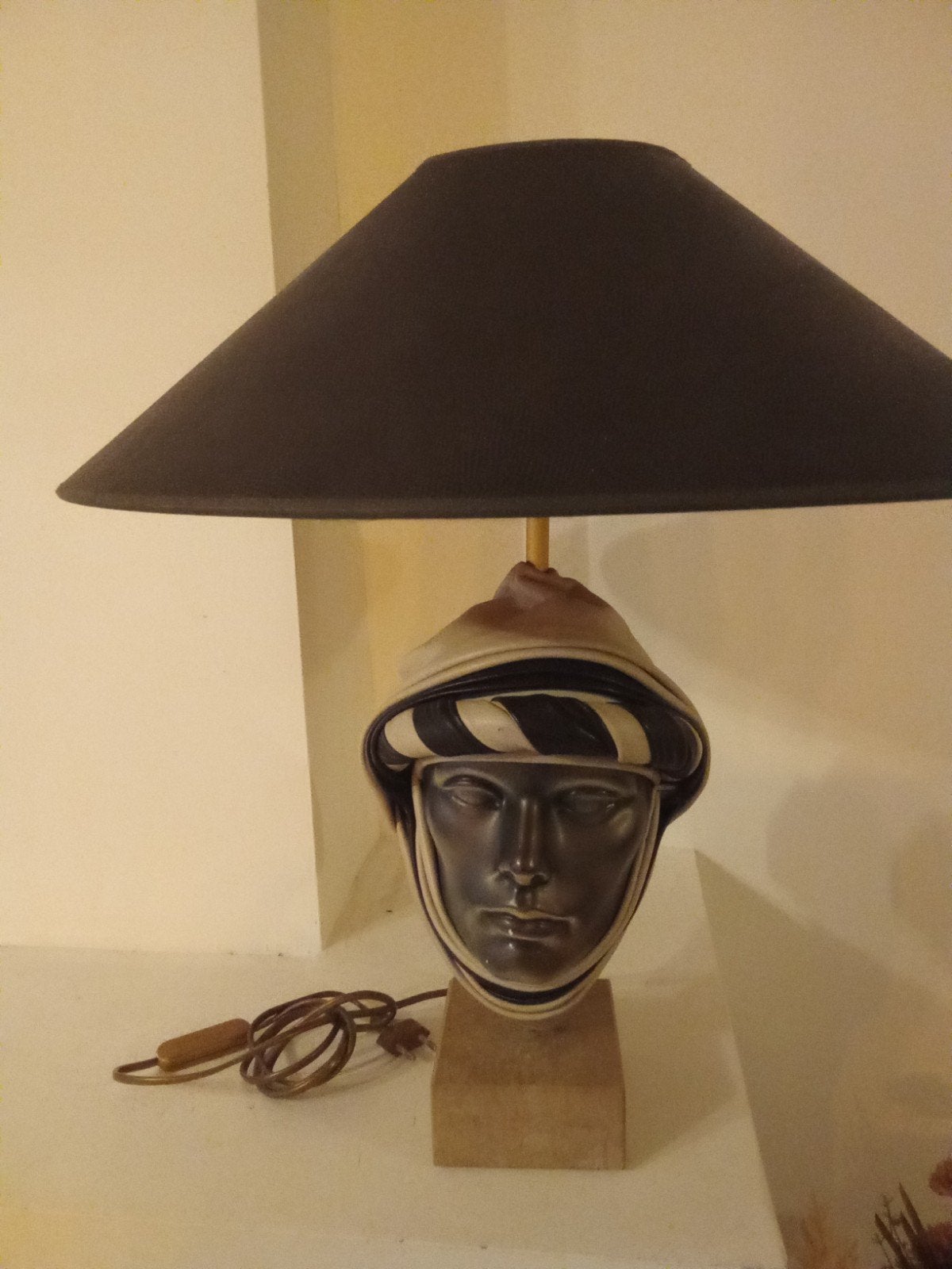lampe, Maison & Meubles, Beige, Enlèvement, Vintage