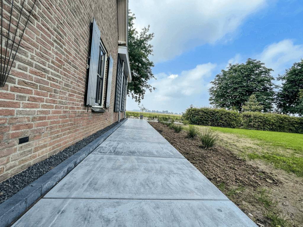 Betontegel Antraciet Paardenplaat legoblok Betonplaat, Verzenden, 60 cm of meer, Overige typen, Nieuw