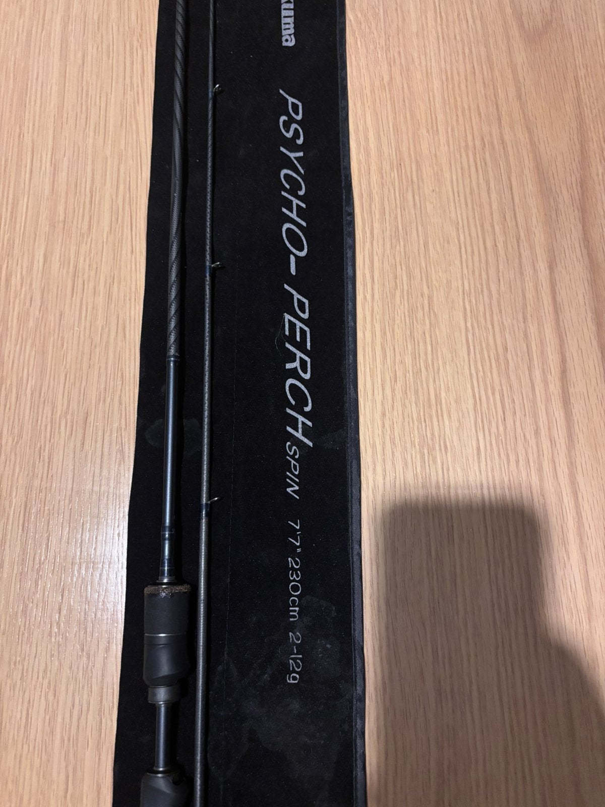 Okuma Psycho Perch Spin 230cm 2-12g – 2-delig, Watersport en Boten, Ophalen, Gebruikt