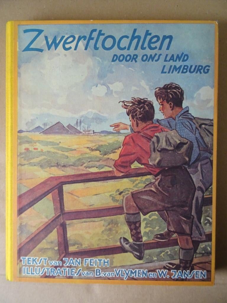Jan Feith Zwerftochten door ons land Limburg Zonder plaatjes, Boeken, Ophalen of Verzenden, Zo goed als nieuw, Jan Feith, Plaatjesalbum