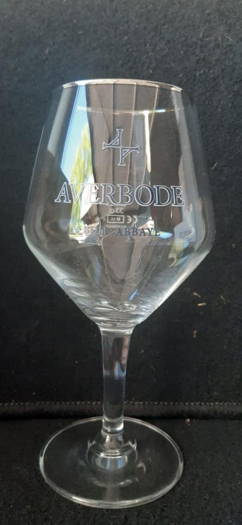 Averbode bierglas 4 stuks, Ophalen, Nieuw, Bierglas
