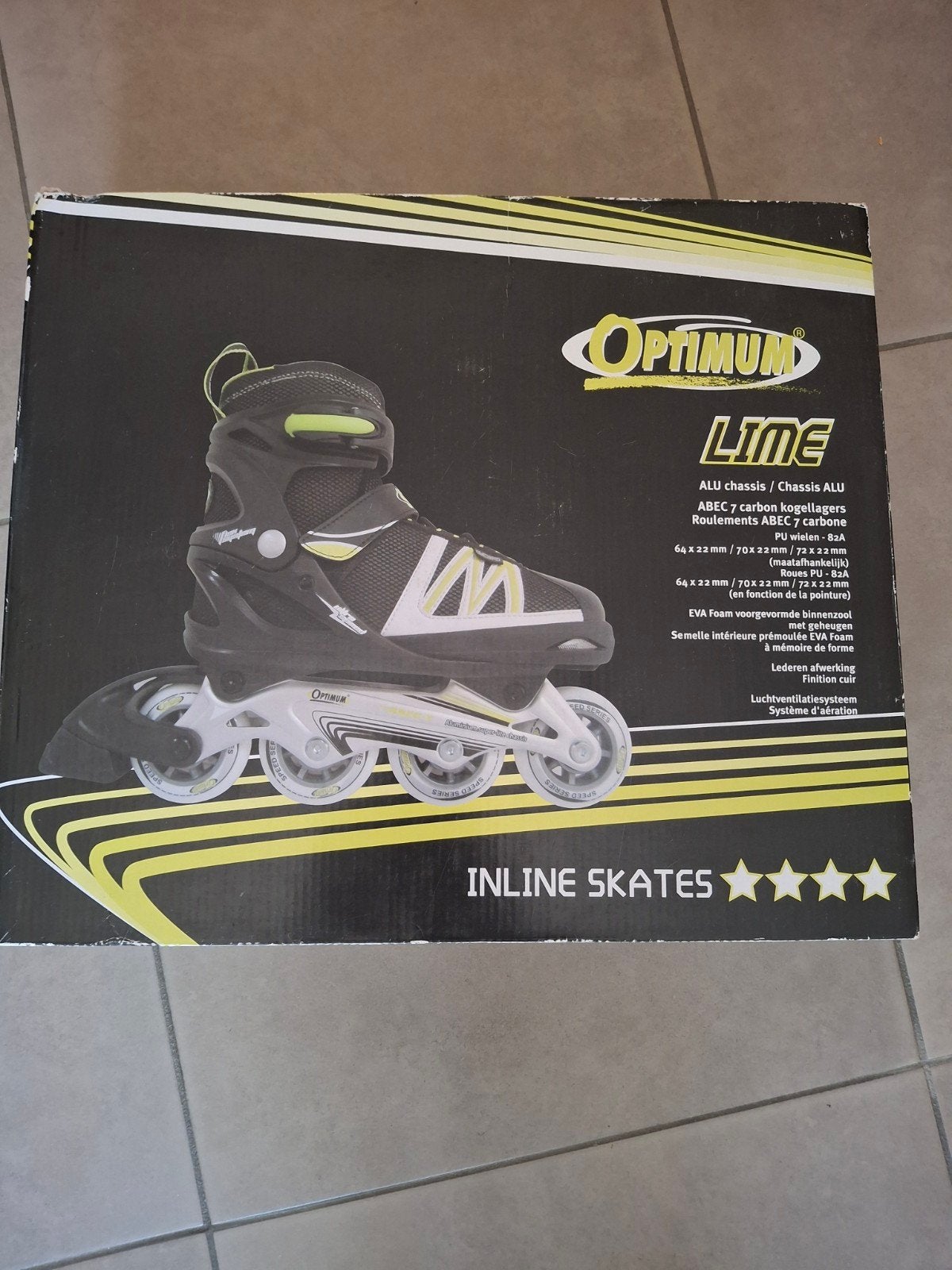 roller 34-37, Autres marques, Rollers 4 roues en ligne, Enlèvement ou Envoi, Réglable