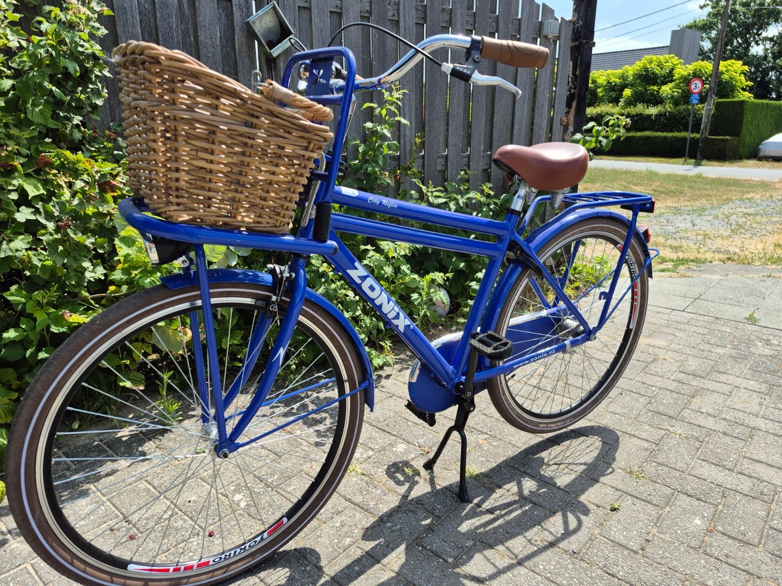 Mannenfiets, zo goed als nieuw, Ophalen
