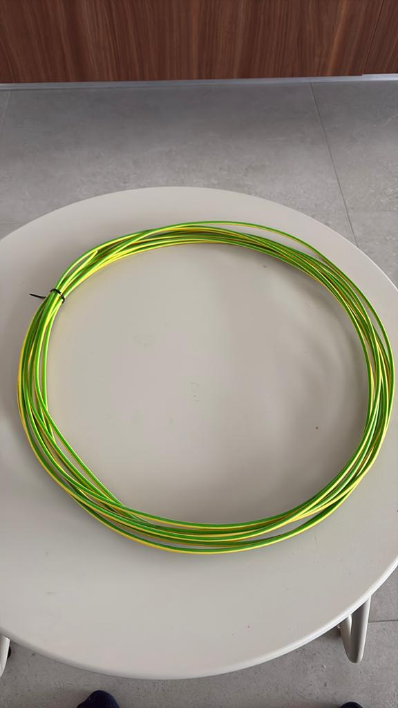 Aardingsdraad 6mm, Doe-het-zelf en Bouw, Elektriciteit en Kabels, Ophalen, Nieuw