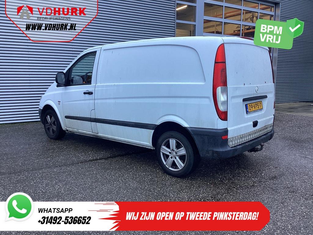 Mercedes-Benz Vito 109 CDI EXPORT NL Auto/ Airco/ 16”LMV/ PD, Auto's, Bestelwagens en Lichte vracht, Wit, Mercedes-Benz, Bedrijf